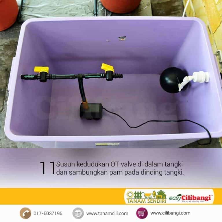 23 Langkah Bina DIY Mini Fertigasi Di Rumah Atau Sekolah Blog Cilibangi