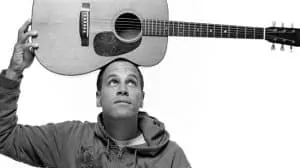 Jack Johnson hanya memakan makanan organik ( juga ketika beliau mengadakan jelajah) Foto: Big City Pictures