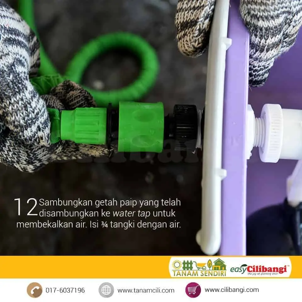 Mini Fertigasi Cilibangi 12