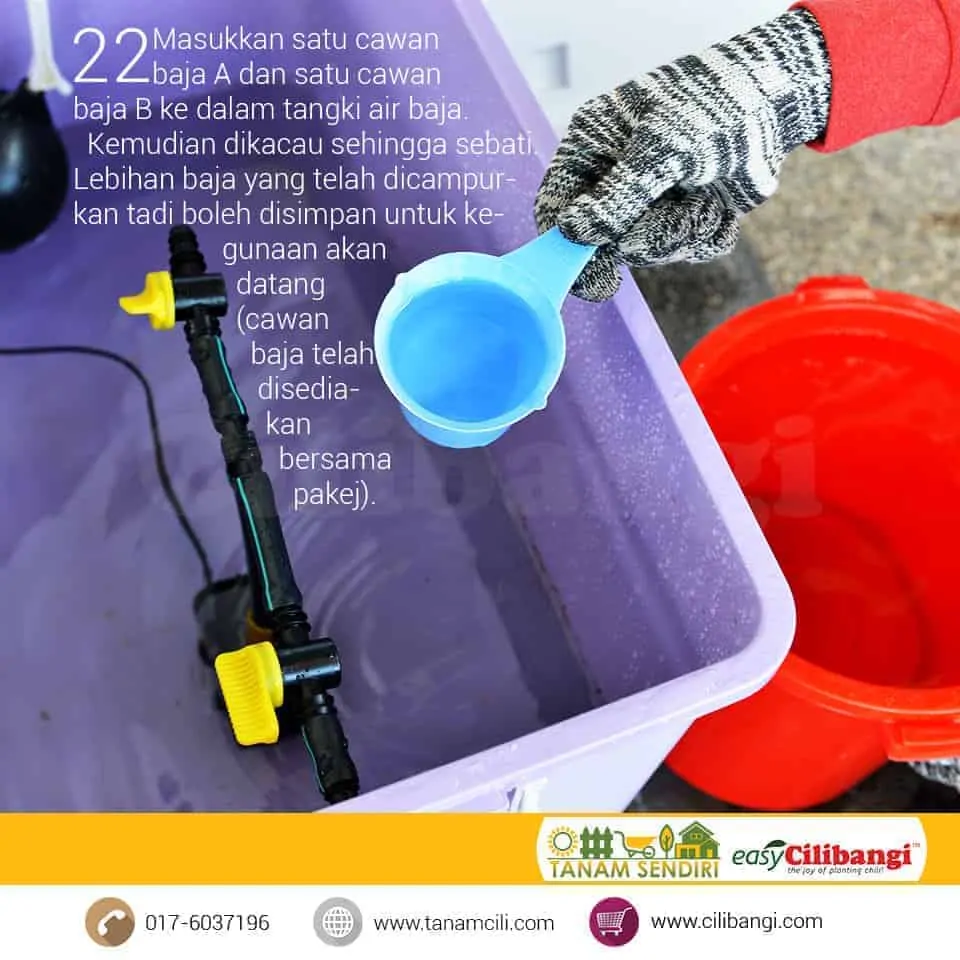Mini Fertigasi Cilibangi 22